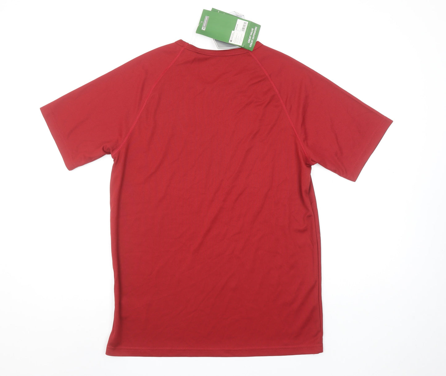 Mountain Essentials Men's Red Short Sleeve Climate T-Shirt Size M