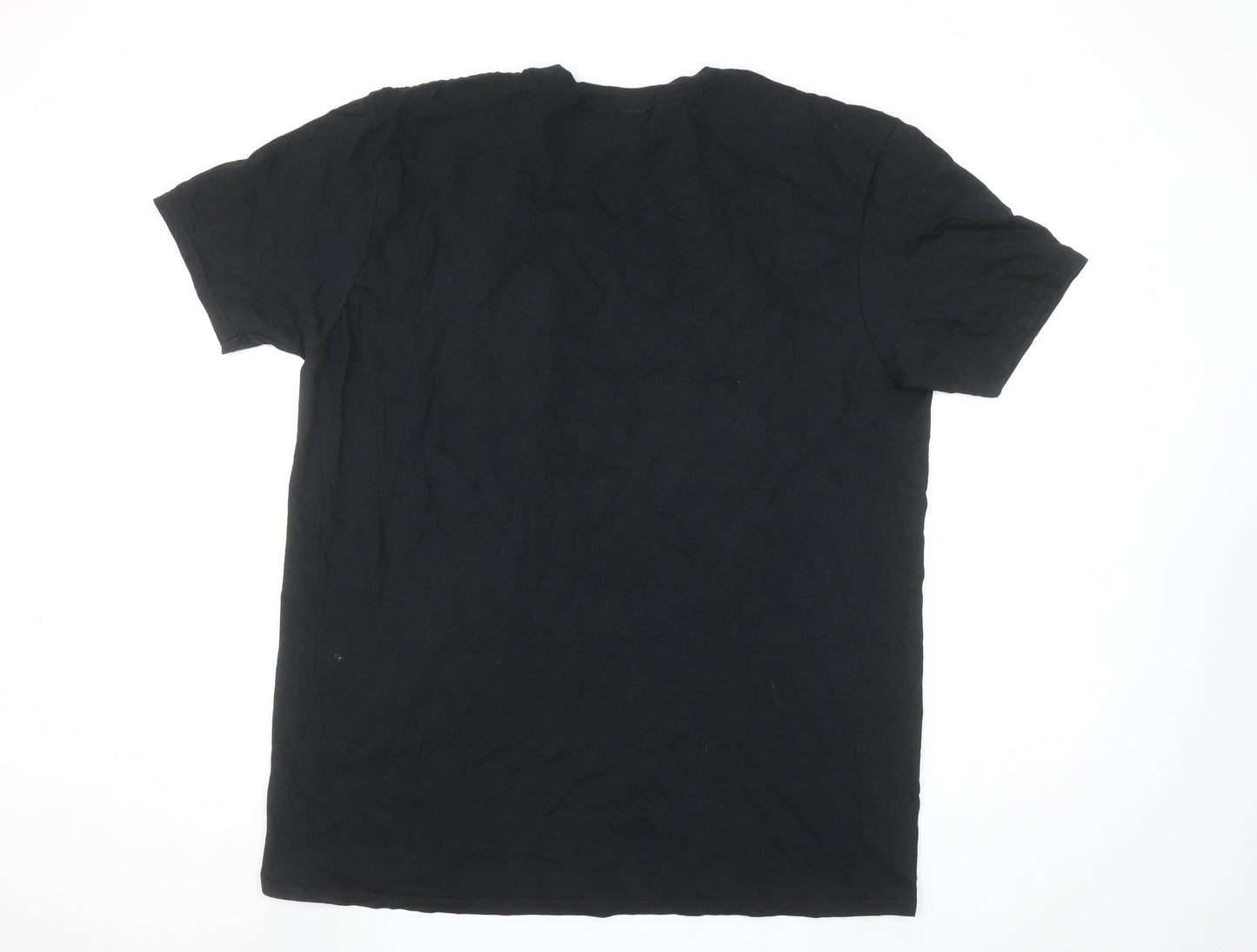 Rick and Morty Black XL Men's Graphic Short Sleeve T-Shirt