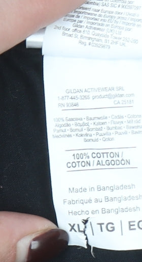 Rick and Morty Black XL Men's Graphic Short Sleeve T-Shirt