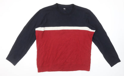 Mens UK Size M Uniqlo Multicoloured Pullover Sweatshirt