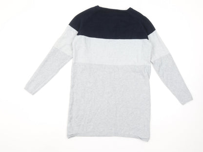 Womens UK Size S Only Grey Pullover Jumper