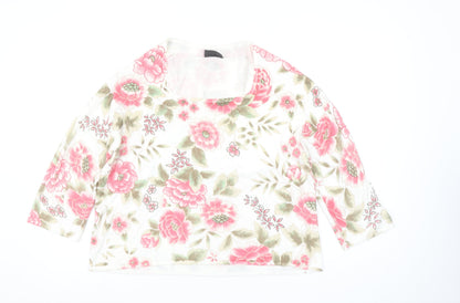 Womens UK Size 20 Alex & Co. Multicoloured Tunic Blouse