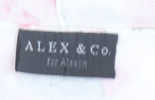 Womens UK Size 20 Alex & Co. Multicoloured Tunic Blouse