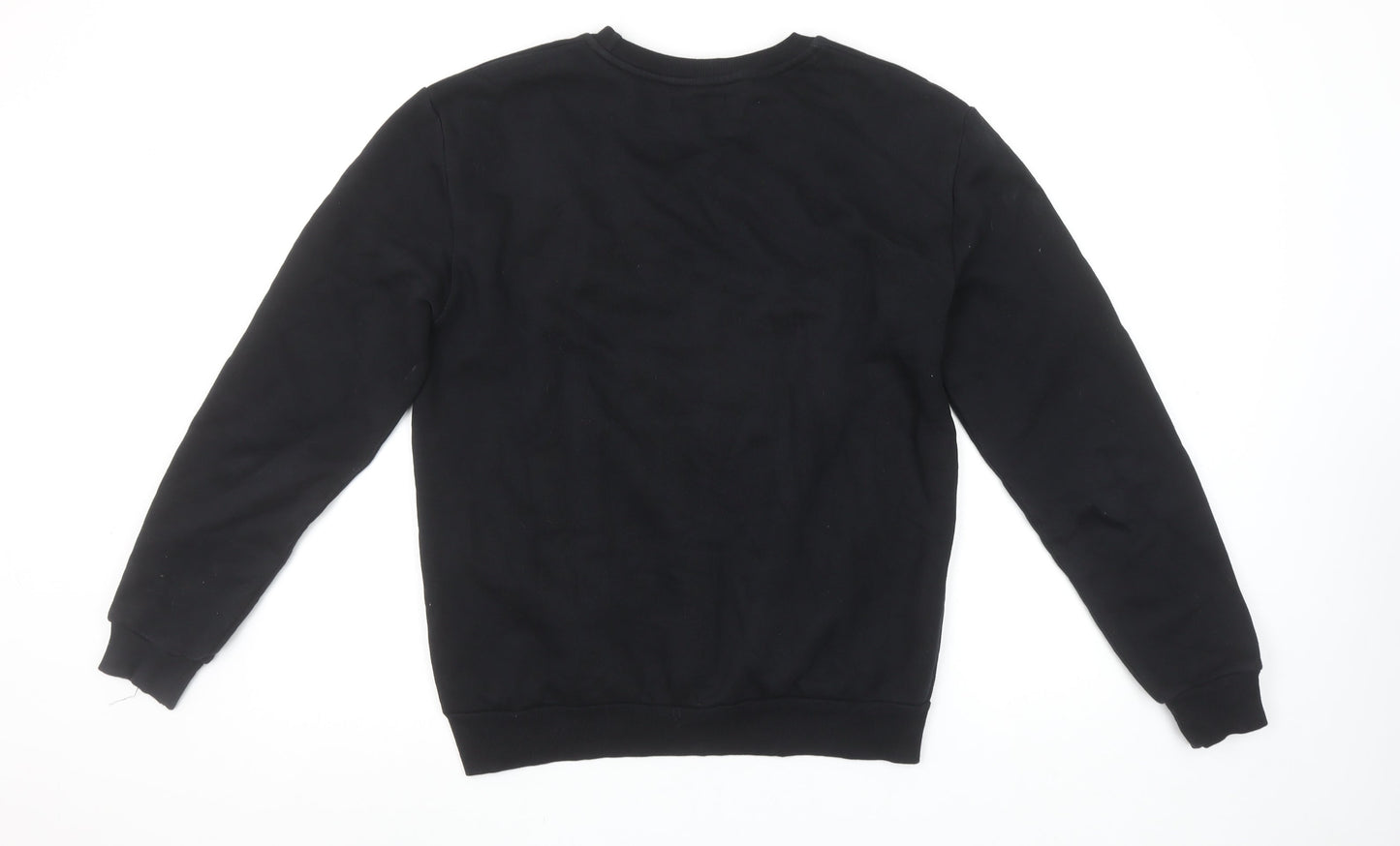 Zara Man Black Skull Snake Graphic Print Sweatshirt Men’s S