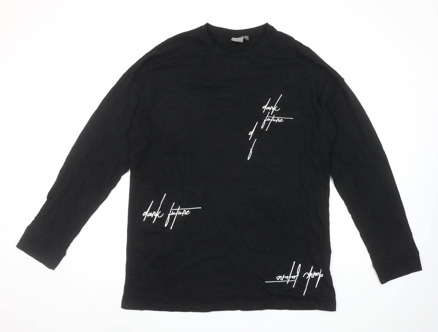 Mens UK Size M ASOS Black  T-Shirt