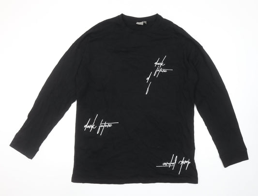 Mens UK Size M ASOS Black  T-Shirt
