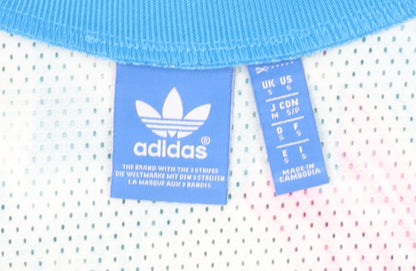 Adidas Men's Multicoloured Tropical Tank Top Size S Polyester Jersey