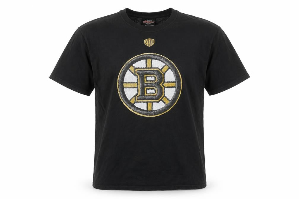 Mens UK Size L Old Time Hockey Black  T-Shirt
