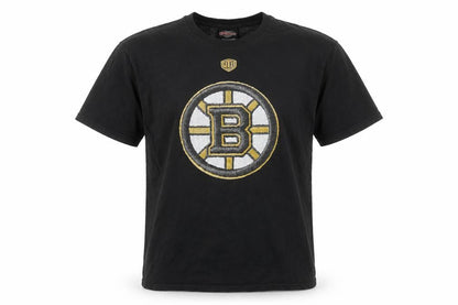 Mens UK Size L Old Time Hockey Black  T-Shirt