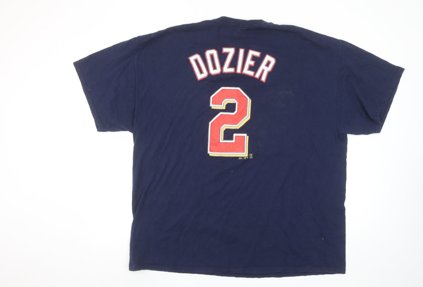 Majestic Men’s Blue 2XL Minnesota Twins Dozier Sports T-Shirt