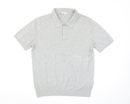 Mens UK Size M Reiss 100% Cotton Polo Shirt