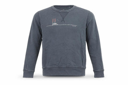 Mens UK Size XS Due South Blue Pullover Sweatshirt