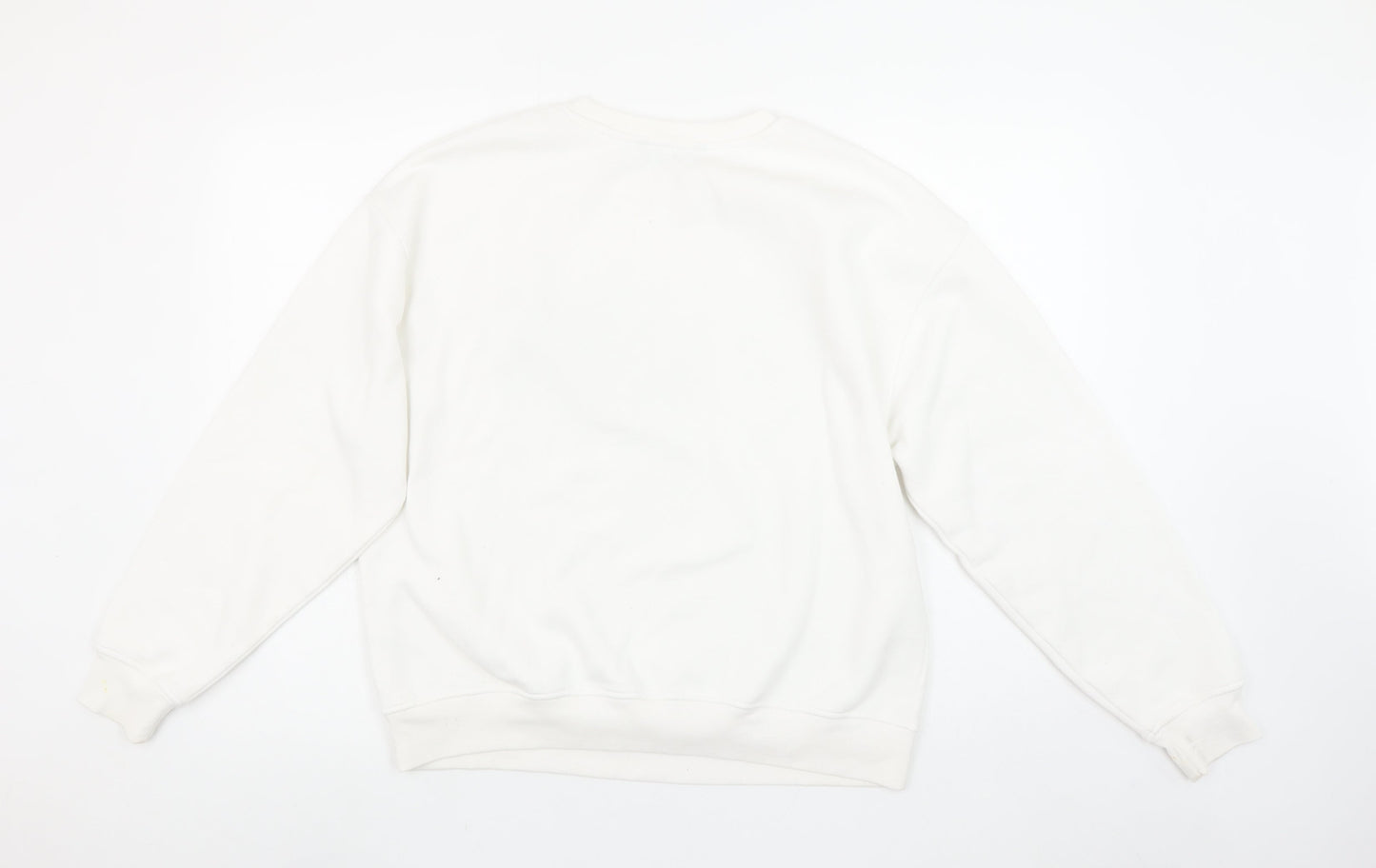 Womens UK Size M Dunnes Stores Ivory Pullover Sweatshirt