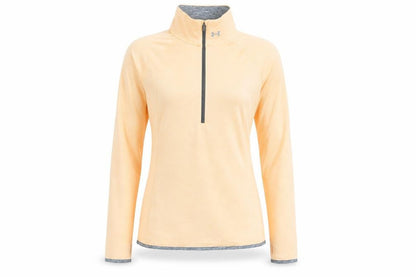 Womens UK Size S Under armour Beige Running & JoggingGym & TrainingYoga T-Shirt