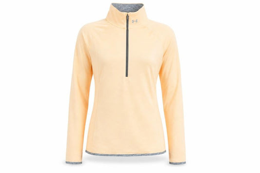 Womens UK Size S Under armour Beige Running & JoggingGym & TrainingYoga T-Shirt