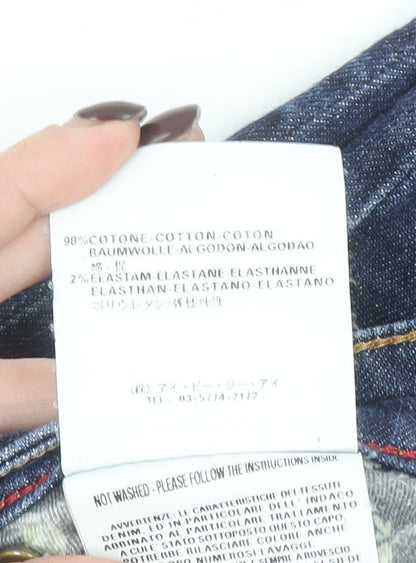 Replay Womens Blue Slim Fit Skinny Jeans Size 10 (W28 L30)