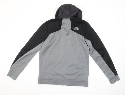 Boys UK Size XL The North Face Grey Full Zip Hoodie