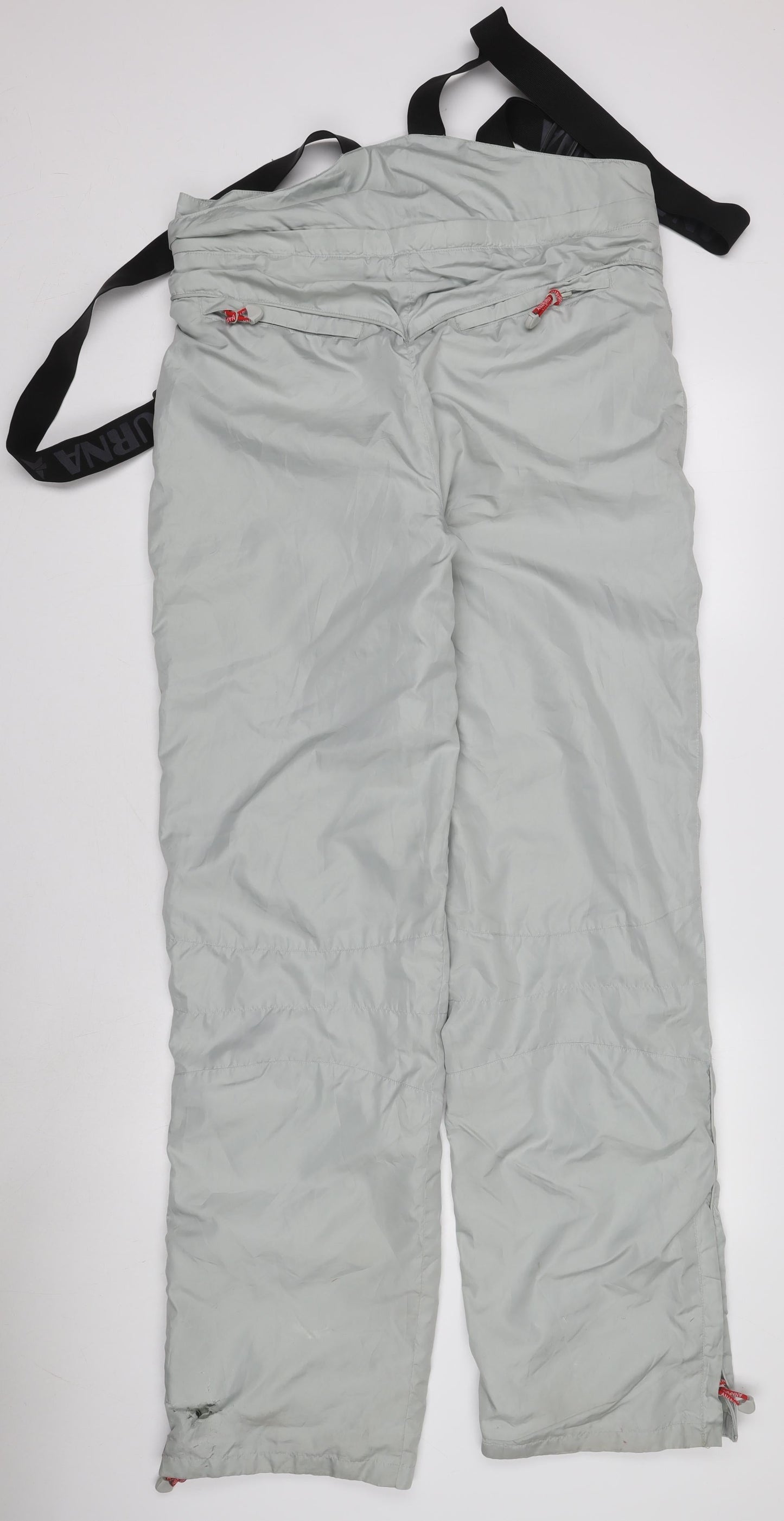 Anapurna Men Grey Insulated Snow Pants Size M Water Resistant Trousers