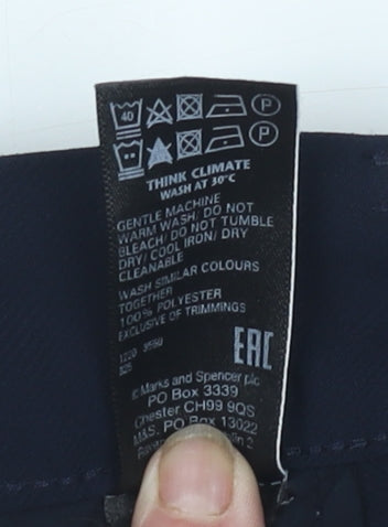 Marks and Spencer Women’s Black Size 12 Chino Shorts