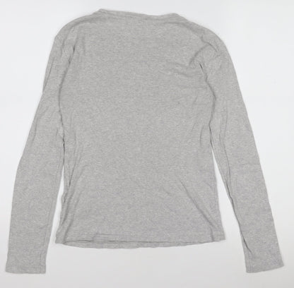 Boys UK Size S Ralph Lauren Grey Basic T-Shirt