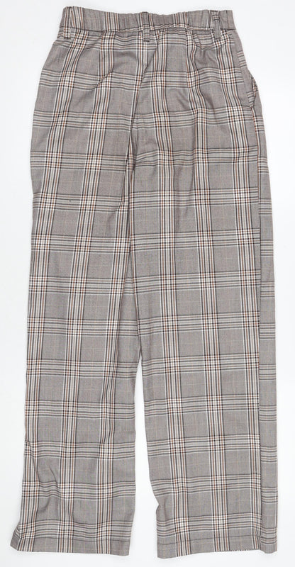 Womens UK Size 12 H&M Regular Fit Casual Business Grey Trousers