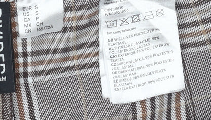 Womens UK Size 12 H&M Regular Fit Casual Business Grey Trousers