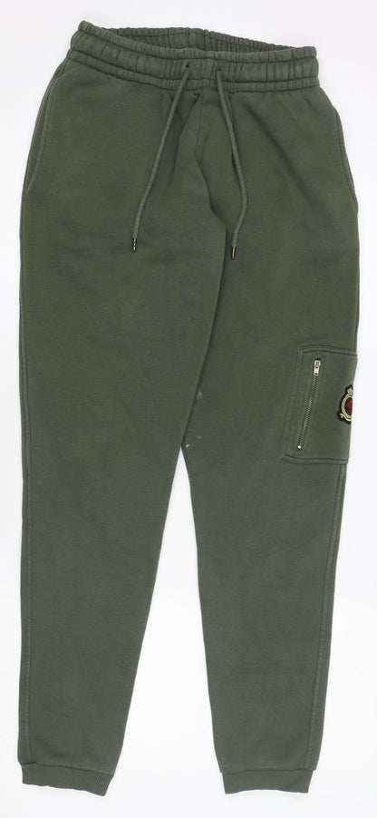 Benjart Green Men's Jogger Sweatpants M Regular Fit Fleece Trousers