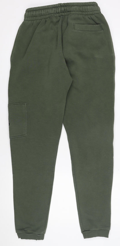 Benjart Green Men's Jogger Sweatpants M Regular Fit Fleece Trousers