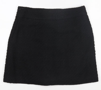 Womens UK Size 12 Mango Mini Tweed Skirt