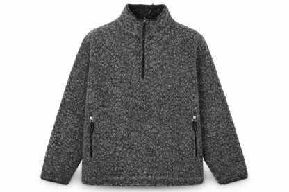 Mens UK Size L nX Grey Pullover Sweatshirt