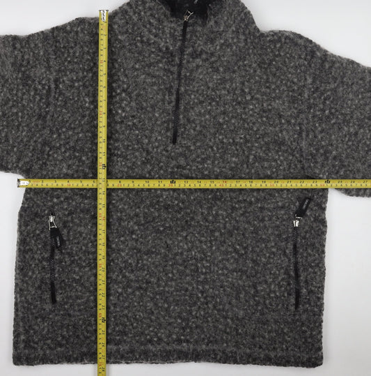 Mens UK Size L nX Grey Pullover Sweatshirt