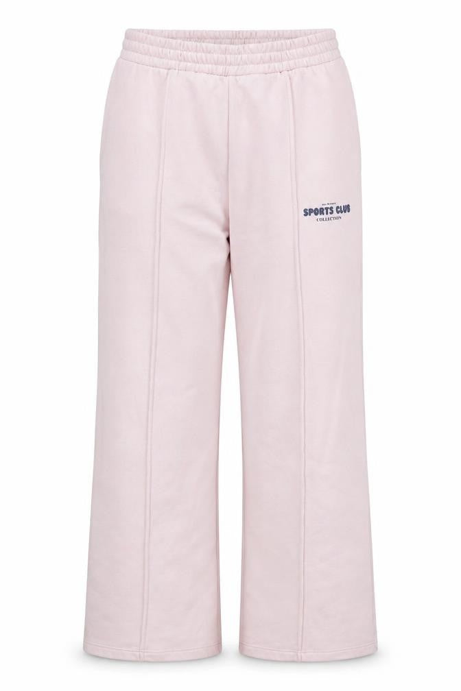 Front view of I Love Girlswear Pink Sports Club girls’ tracksuit bottoms 10-11 years