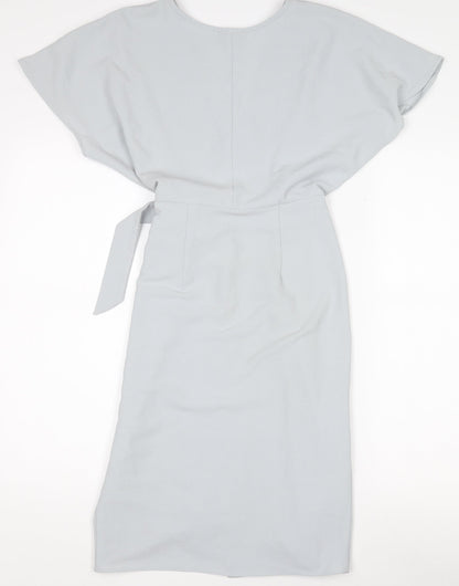 Womens UK Size 10 Topshop Wrap Dress