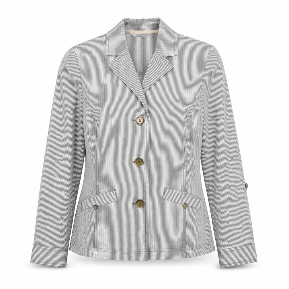 Womens UK Size 10  Grey Basic Jacket