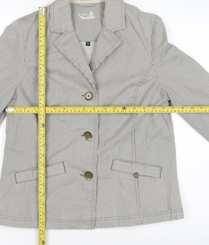 Womens UK Size 10  Grey Basic Jacket