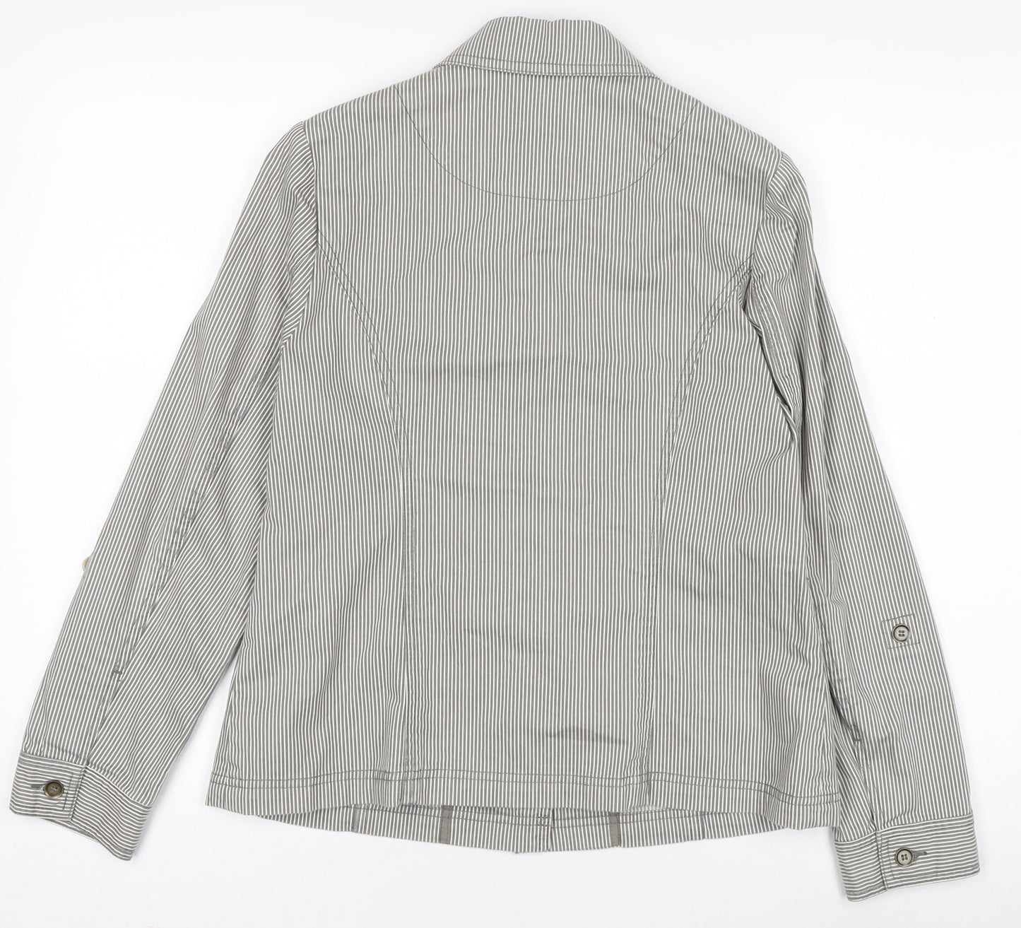 Womens UK Size 10  Grey Basic Jacket