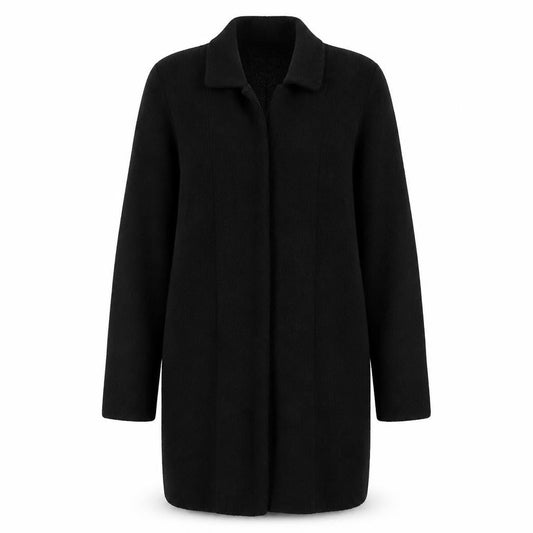 Womens UK Size 8 F&F Black Basic Jacket