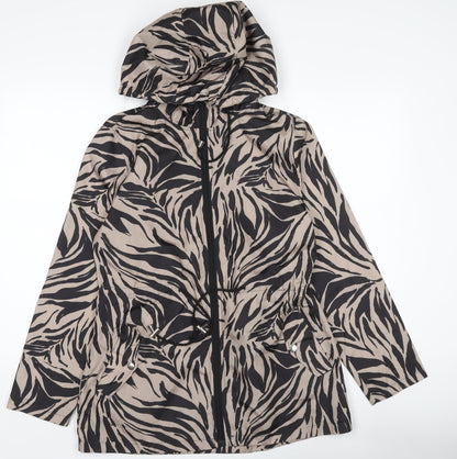 Womens UK Size 10 Love Coats Beige Anorak Coat