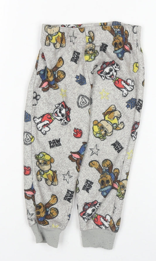 Nickelodeon Paw Patrol Grey Fleece Pyjama Pants Unisex Baby 18-24 Months