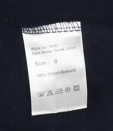 Womens UK Size S Isay Blue Basic Jacket