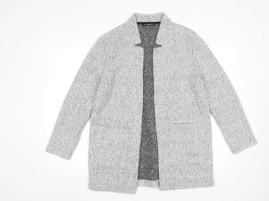 Womens UK Size S Dunnes Stores Grey Basic Jacket