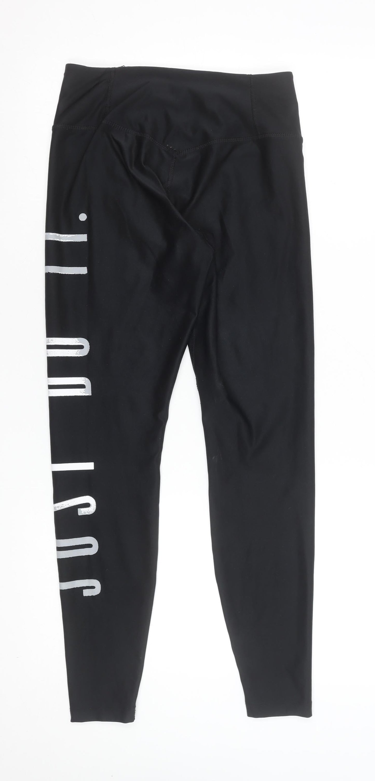 Nike Women's Black Dri-FIT 'Just Do It' Leggings XS