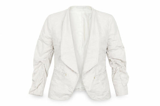 Womens UK Size 8 H&M Beige Basic Jacket
