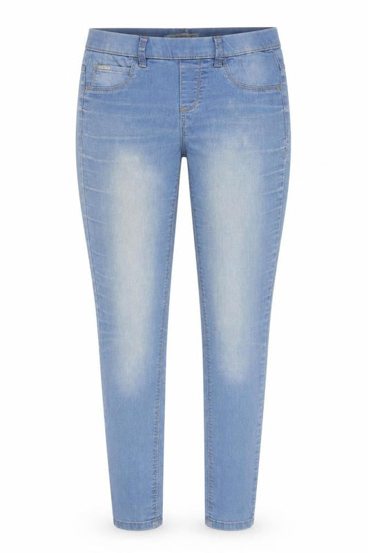 Womens UK Size 10 Pull&Bear Slim Fit Skinny Blue Jeans