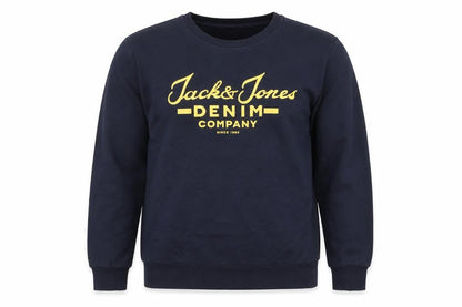 Mens UK Size M JACK & JONES Blue Pullover Sweatshirt