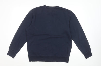 Mens UK Size M JACK & JONES Blue Pullover Sweatshirt