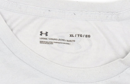 Under Armour Men's Grey XL Crew Neck Sports T-Shirt