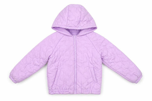 Girls UK Size 7-8 Years Dunnes Stores Purple Quilted Coat
