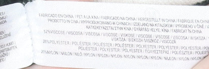 Primark Cares Women’s Green & White Striped Pullover Hoodie Size M