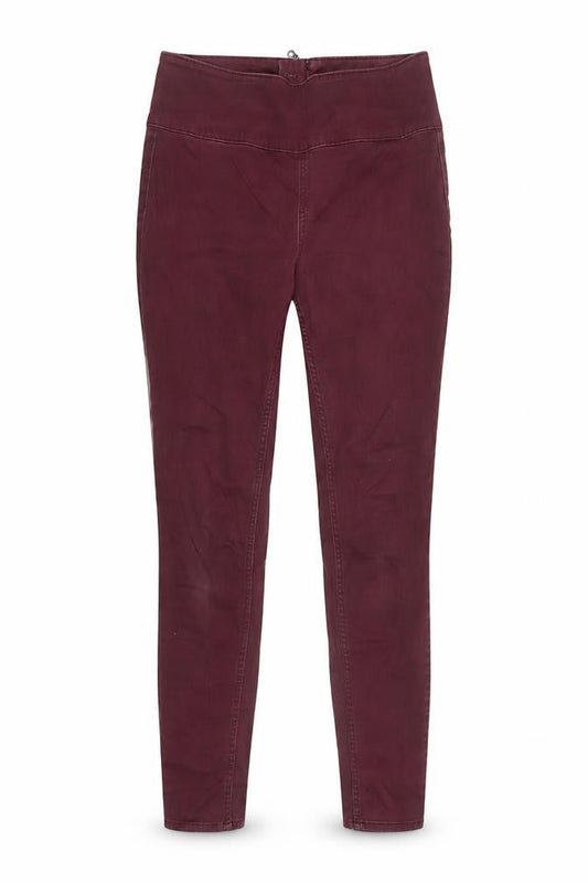 Womens UK Size M Pieces Slim Fit Jegging Purple Jeans